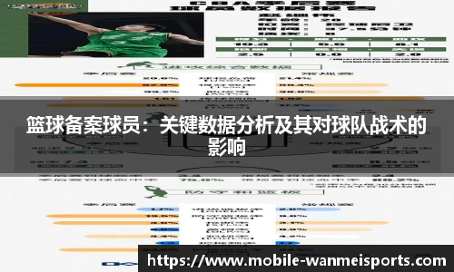 篮球备案球员：关键数据分析及其对球队战术的影响